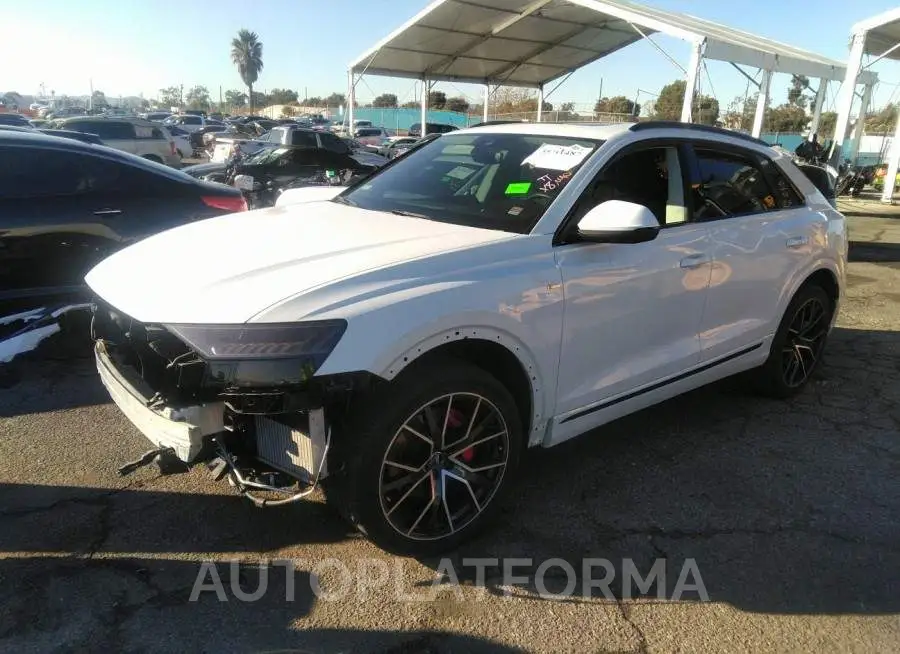 AUDI Q8 2019 vin WA1EVAF1XKD020338 from auto auction Iaai