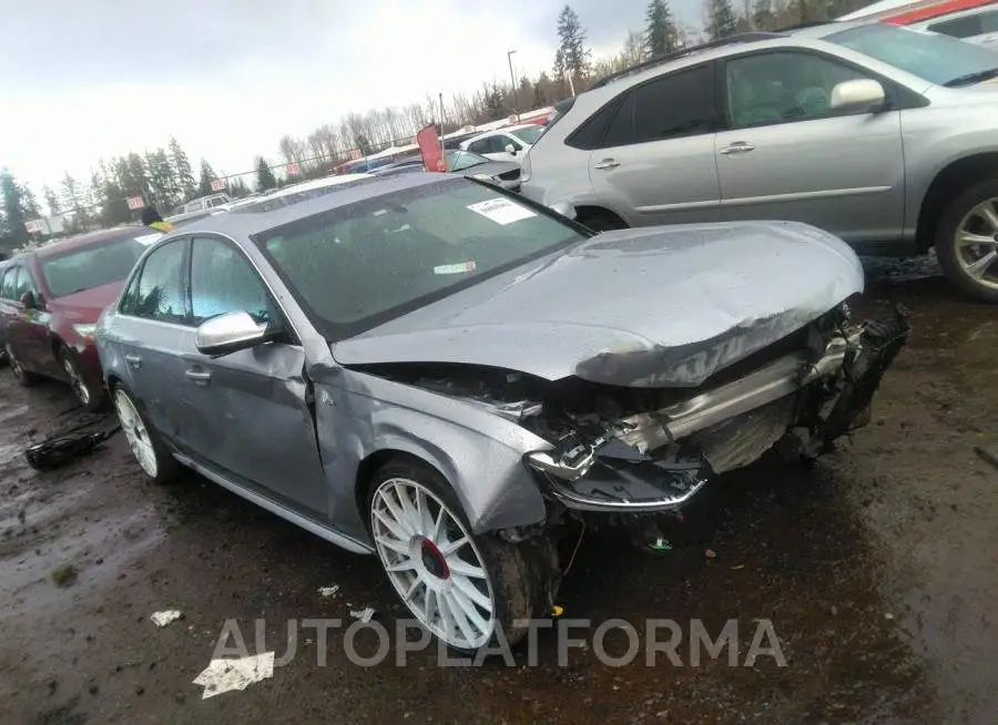 AUDI S4 2015 vin WAUBGAFLXFA100876 from auto auction Iaai