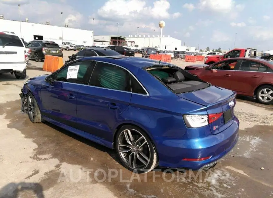 AUDI S3/A3 2015 vin WAUBFGFF5F1096512 from auto auction Iaai