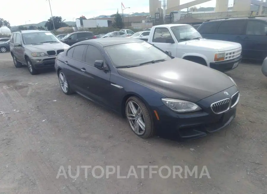 BMW 6 SERIES 2015 vin WBA6A0C58FGB53580 from auto auction Iaai