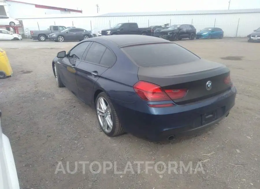 BMW 6 SERIES 2015 vin WBA6A0C58FGB53580 from auto auction Iaai