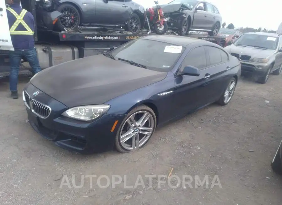 BMW 6 SERIES 2015 vin WBA6A0C58FGB53580 from auto auction Iaai