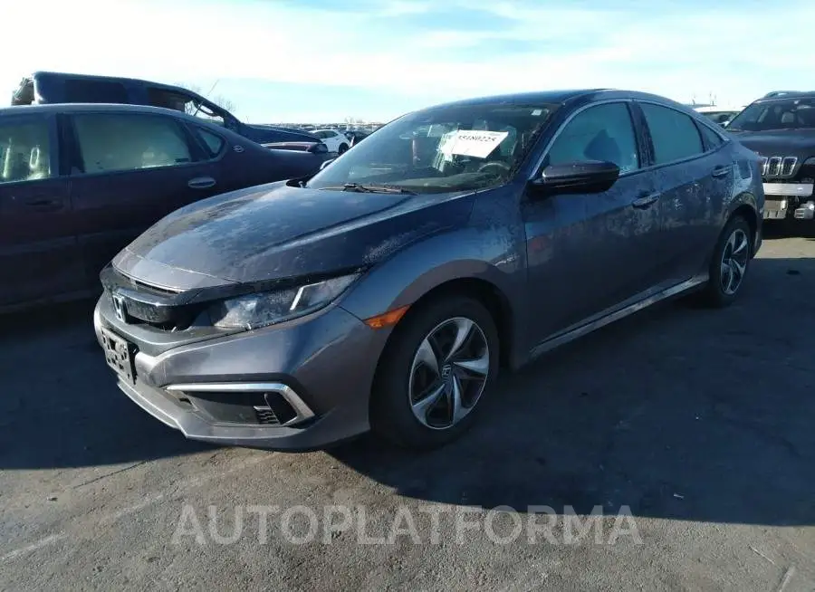 HONDA CIVIC SEDAN 2020 vin 19XFC2F66LE210252 from auto auction Iaai