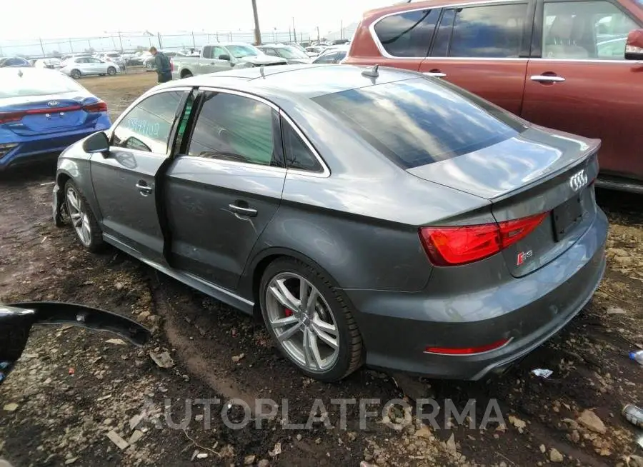 AUDI S3 2016 vin WAUB1GFF5G1096610 from auto auction Iaai