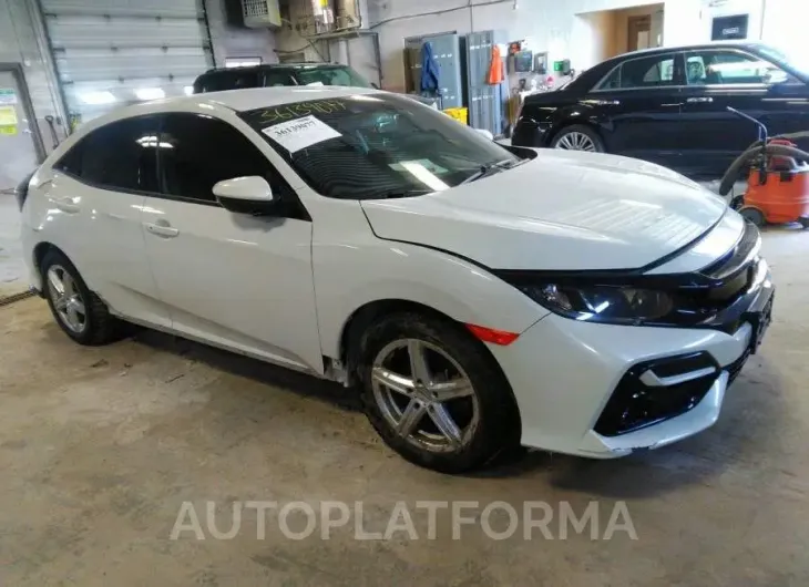 HONDA CIVIC HATCHBACK 2021 vin SHHFK7H45MU220728 from auto auction Iaai