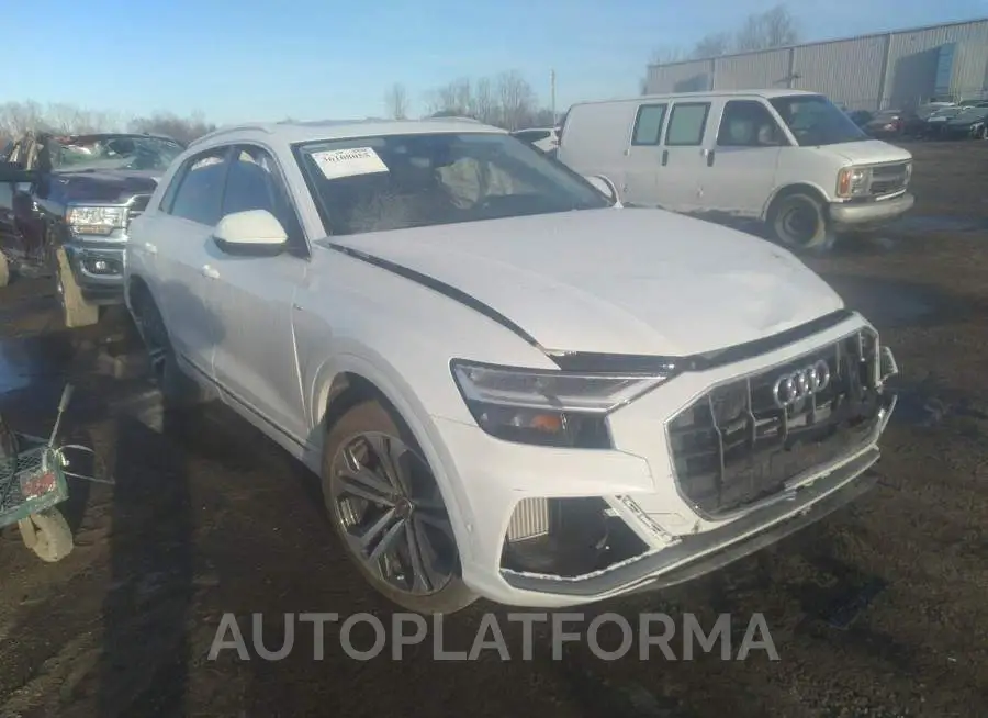 AUDI Q8 2022 vin WA1EVBF18ND033275 from auto auction Iaai