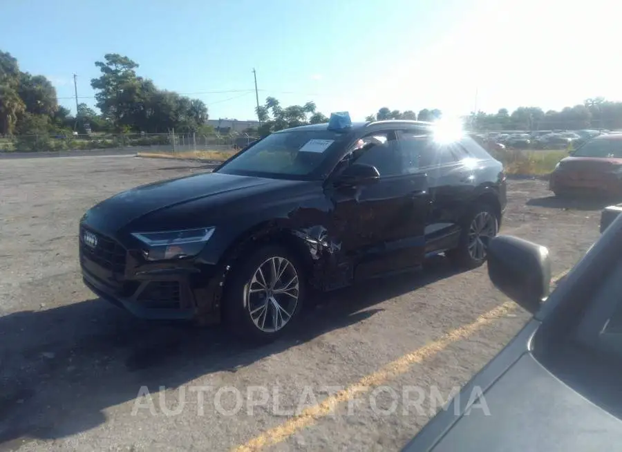 AUDI Q8 2021 vin WA1AVAF18MD009467 from auto auction Iaai