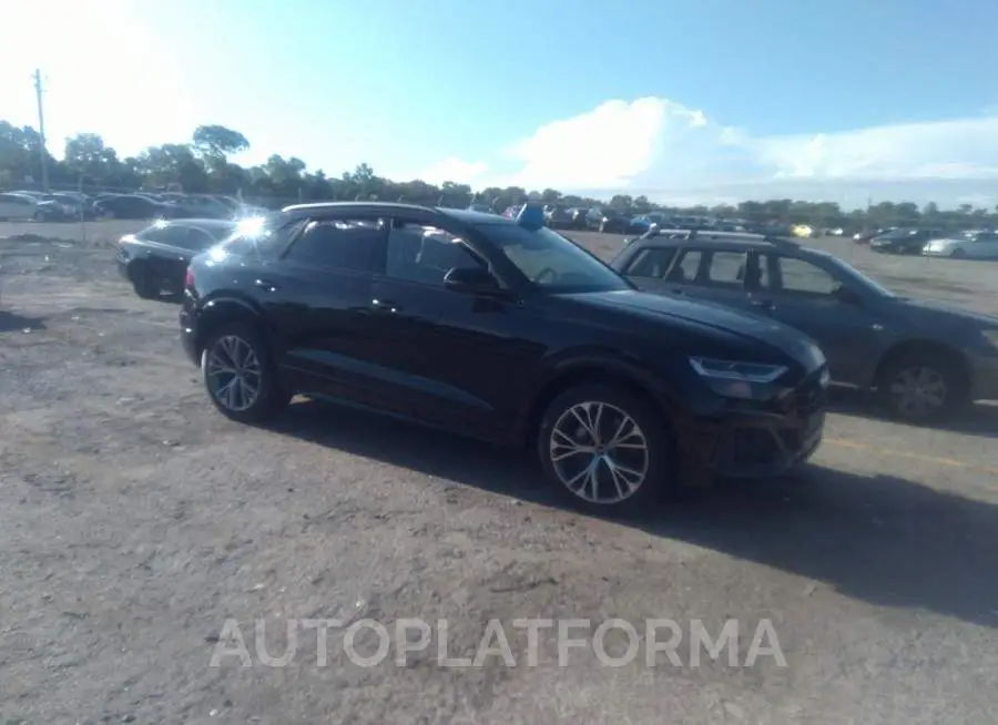 AUDI Q8 2021 vin WA1AVAF18MD009467 from auto auction Iaai