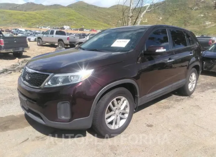 KIA SORENTO 2015 vin 5XYKT3A65FG648232 from auto auction Iaai