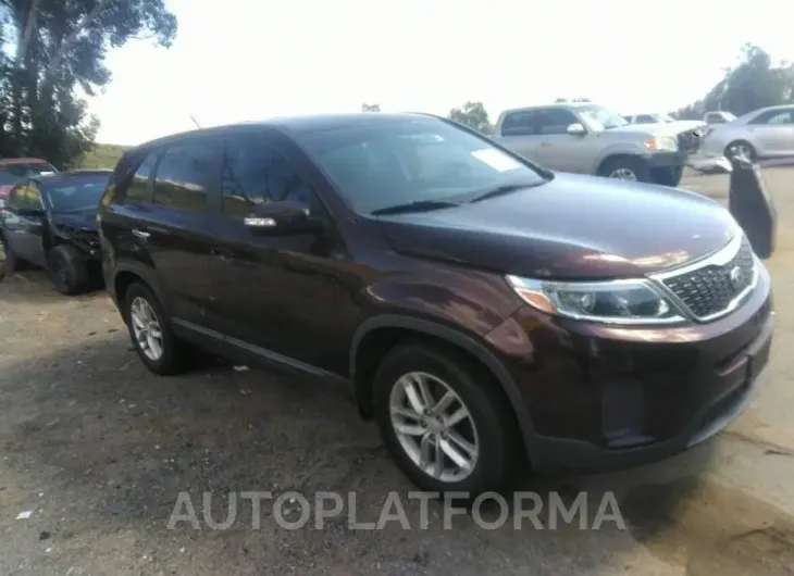 KIA SORENTO 2015 vin 5XYKT3A65FG648232 from auto auction Iaai