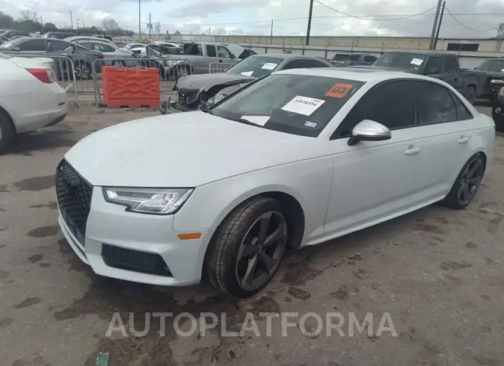 AUDI S4 2018 vin WAUB4AF46JA056515 from auto auction Iaai