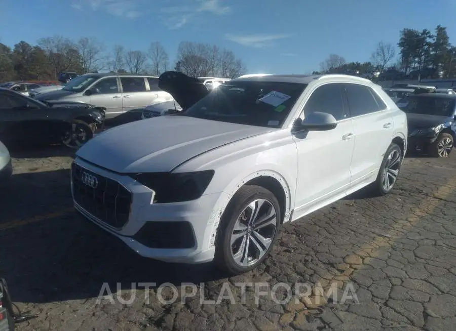 AUDI Q8 2019 vin WA1AVAF1XKD021309 from auto auction Iaai