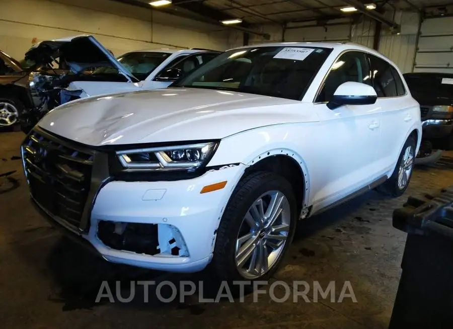 AUDI Q5 2018 vin WA1BNAFY9J2205345 from auto auction Iaai