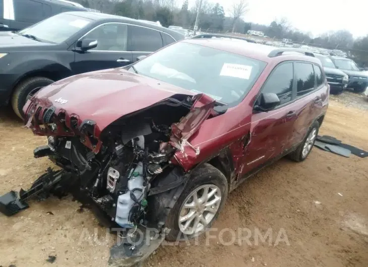 JEEP CHEROKEE 2017 vin 1C4PJMAB6HW531487 from auto auction Iaai