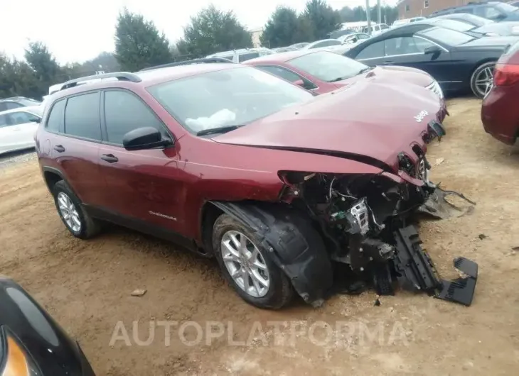 JEEP CHEROKEE 2017 vin 1C4PJMAB6HW531487 from auto auction Iaai