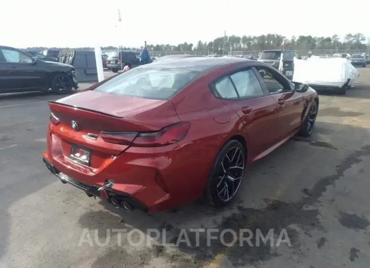 BMW M8 2022 vin WBSGV0C09NCJ88267 from auto auction Iaai