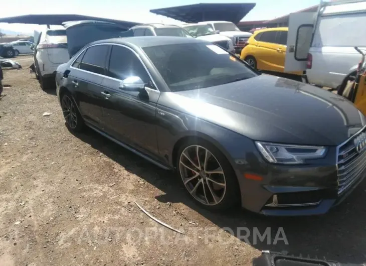 AUDI S4 2018 vin WAUB4AF41JA132481 from auto auction Iaai