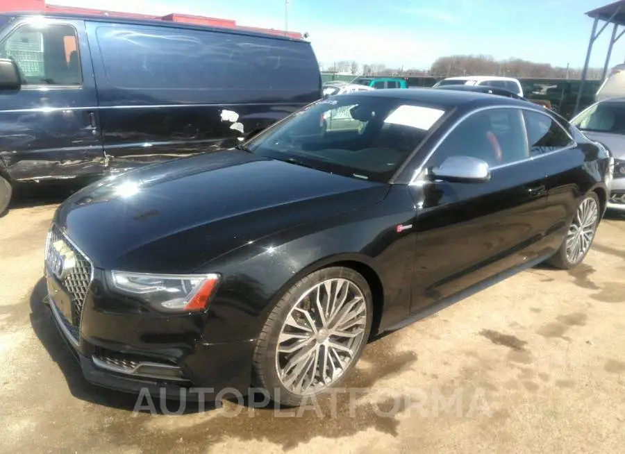 AUDI S5 2015 vin WAUCGAFR7FA021495 from auto auction Iaai