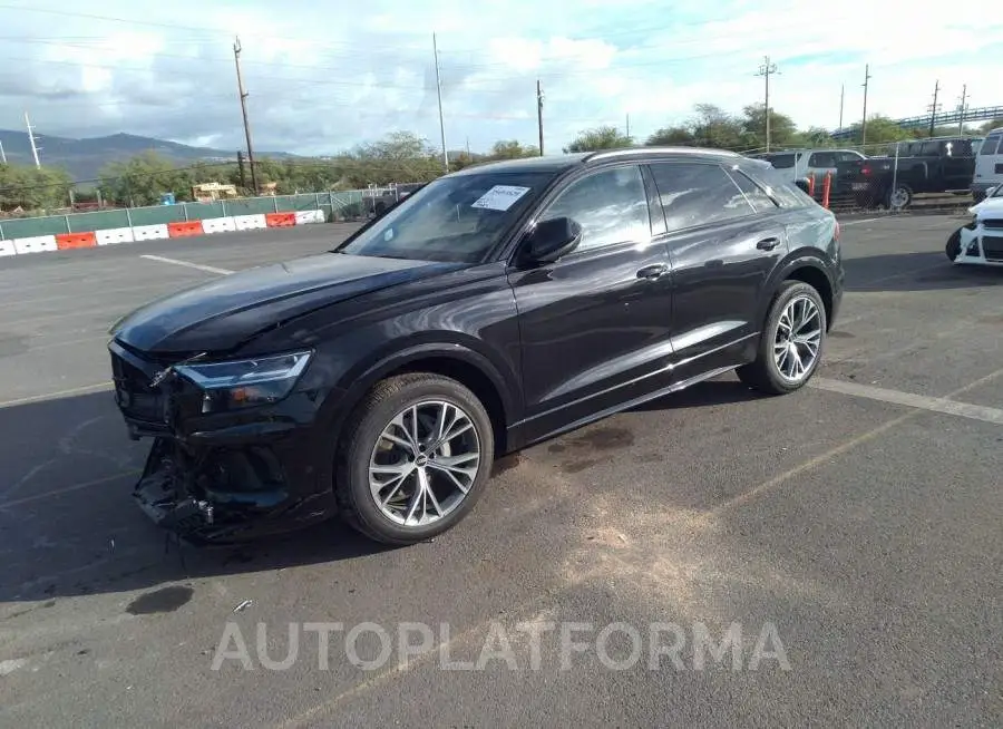 AUDI Q8 2021 vin WA1AVBF17MD006615 from auto auction Iaai