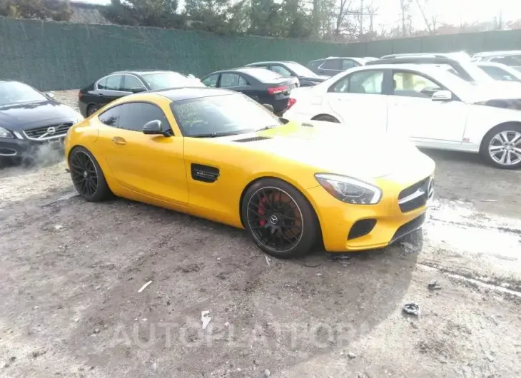 MERCEDES-BENZ AMG GT 2016 vin WDDYJ7JA9GA008690 from auto auction Iaai