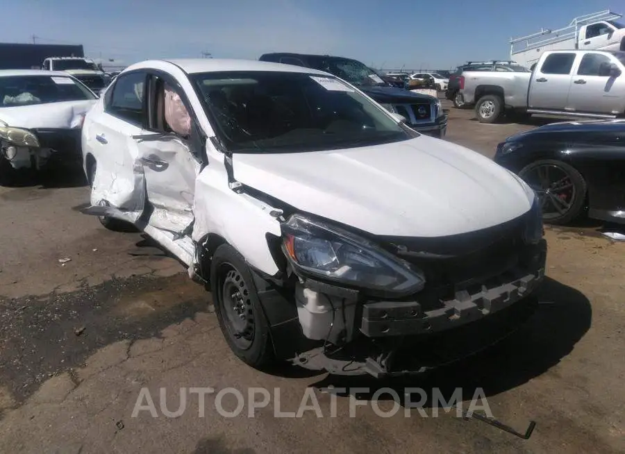 NISSAN SENTRA 2017 vin 3N1AB7AP0HY320233 from auto auction Iaai