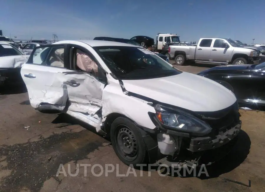 NISSAN SENTRA 2017 vin 3N1AB7AP0HY320233 from auto auction Iaai