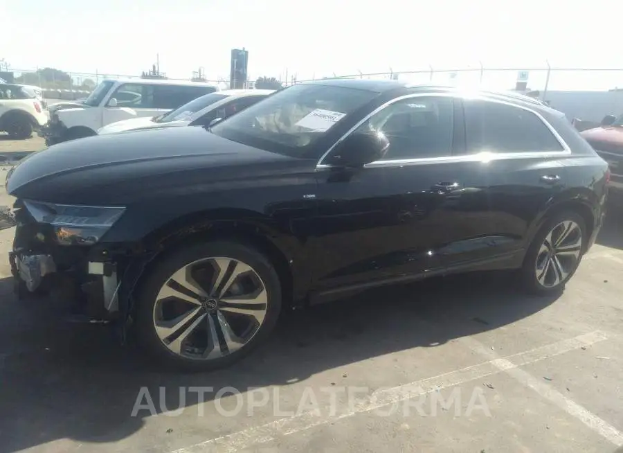 AUDI Q8 2021 vin WA1FVAF1XMD027202 from auto auction Iaai