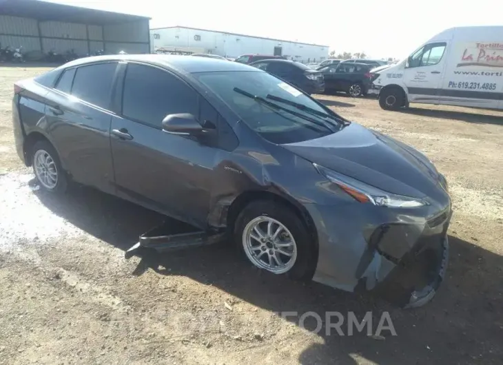 TOYOTA PRIUS 2021 vin JTDKAMFU7M3152367 from auto auction Iaai