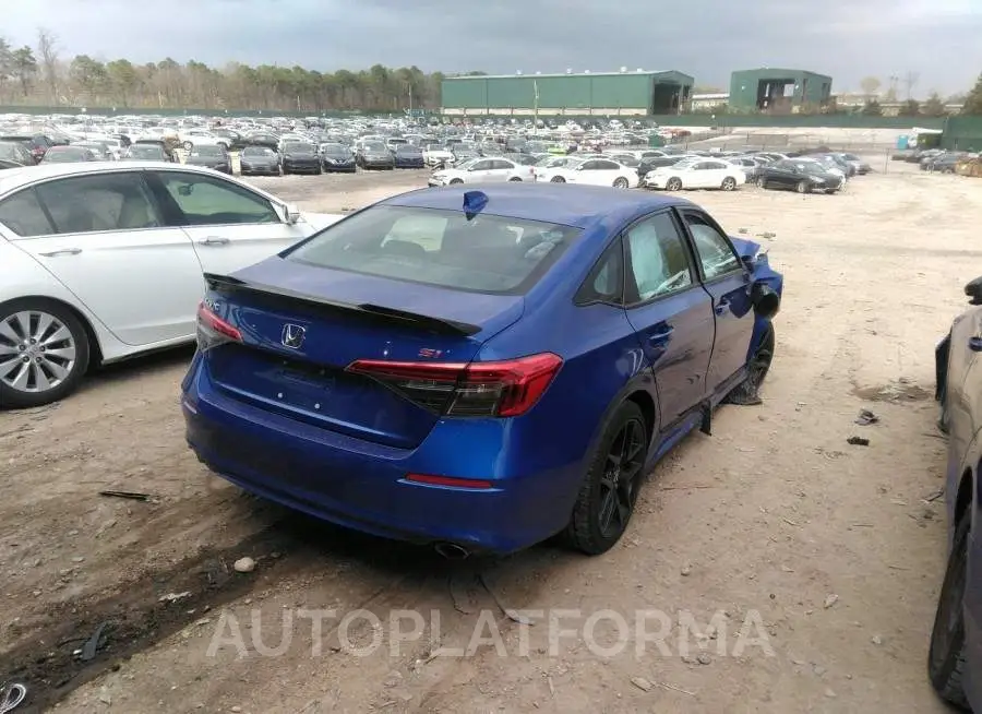 HONDA CIVIC SI 2022 vin 2HGFE1E5XNH474242 from auto auction Iaai