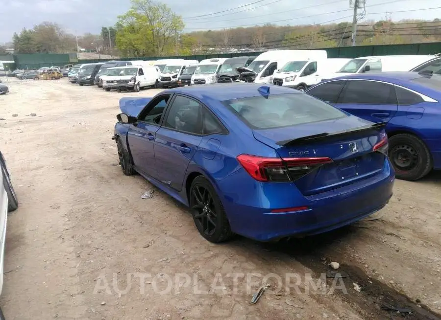 HONDA CIVIC SI 2022 vin 2HGFE1E5XNH474242 from auto auction Iaai