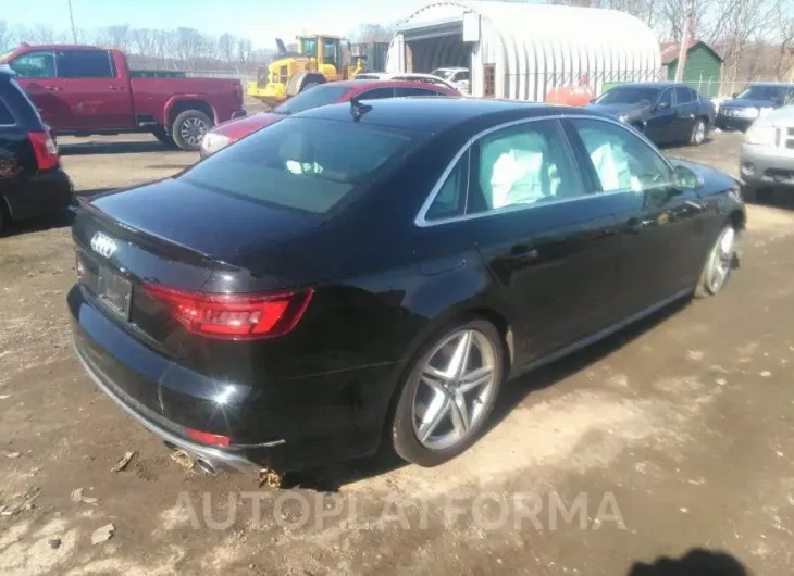 AUDI S4 2019 vin WAUA4AF43KA024389 from auto auction Iaai