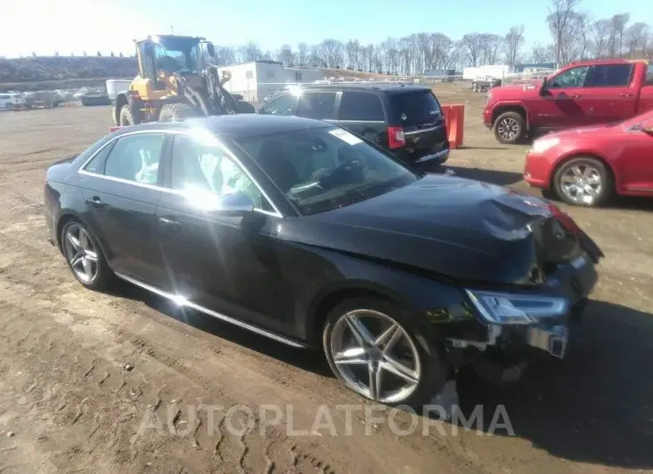 AUDI S4 2019 vin WAUA4AF43KA024389 from auto auction Iaai