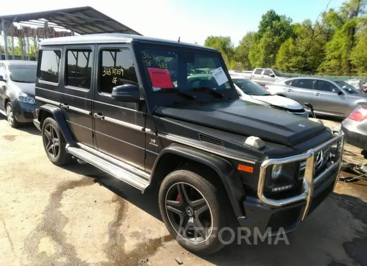 MERCEDES-BENZ G-CLASS 2016 vin WDCYC7DF5GX246491 from auto auction Iaai