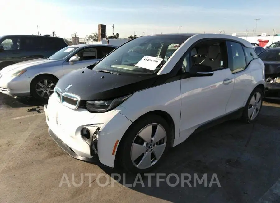 BMW I3 2015 vin WBY1Z2C51FV287372 from auto auction Iaai