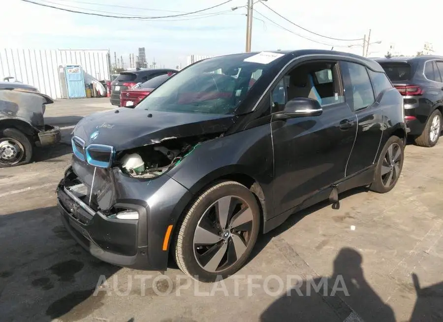 BMW I3 2020 vin WBY8P4C0XL7G75952 from auto auction Iaai