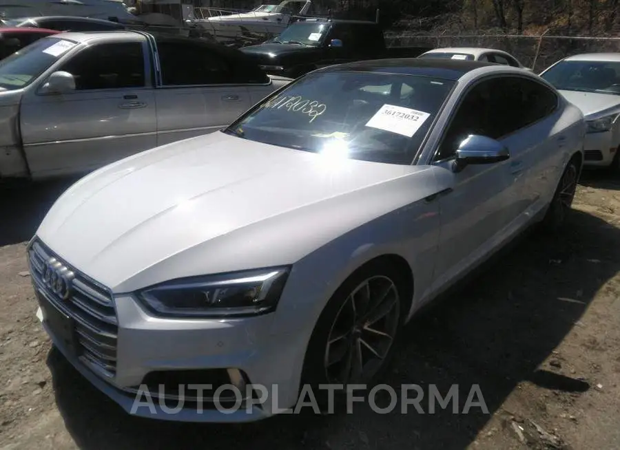 AUDI S5 SPORTBACK 2018 vin WAUB4CF58JA025271 from auto auction Iaai