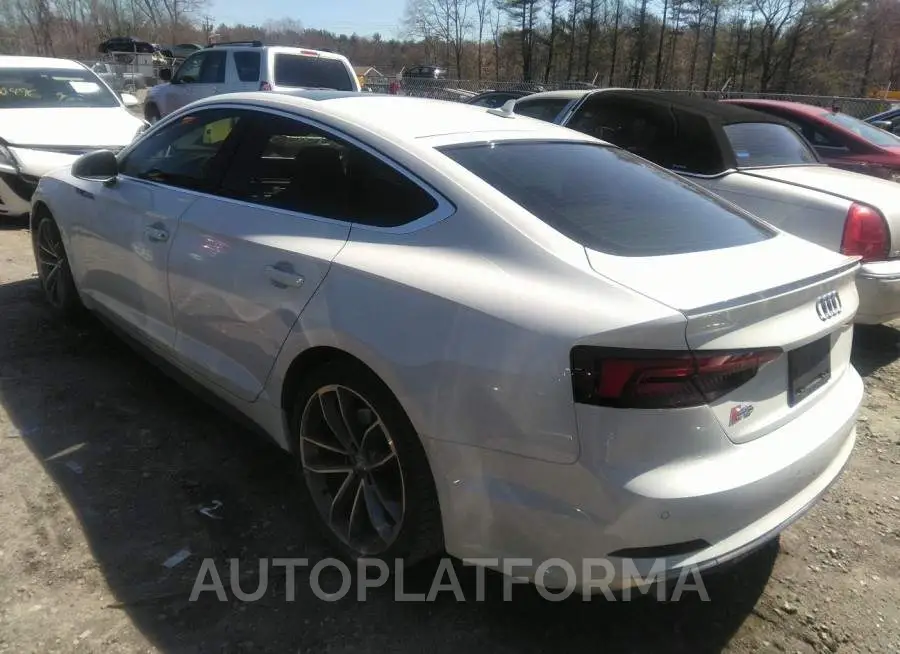 AUDI S5 SPORTBACK 2018 vin WAUB4CF58JA025271 from auto auction Iaai