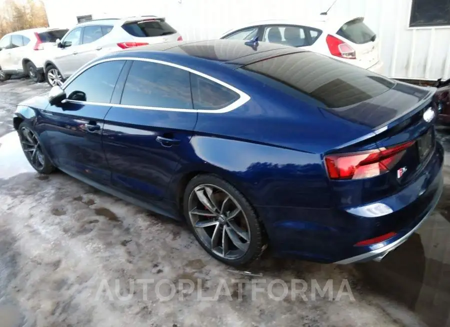 AUDI S5 SPORTBACK 2018 vin WAUC4CF59JA127814 from auto auction Iaai