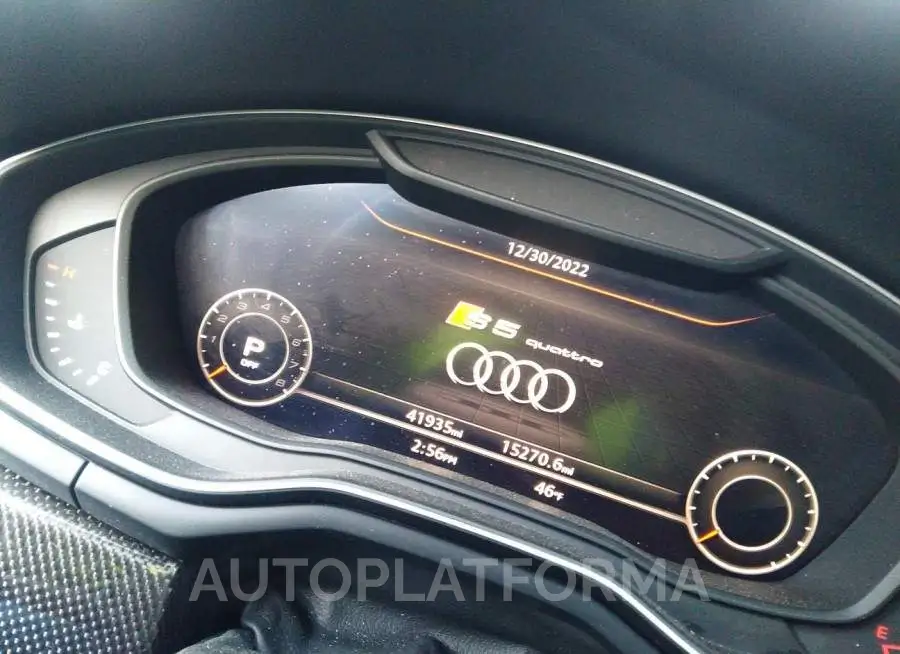 AUDI S5 SPORTBACK 2018 vin WAUC4CF59JA127814 from auto auction Iaai