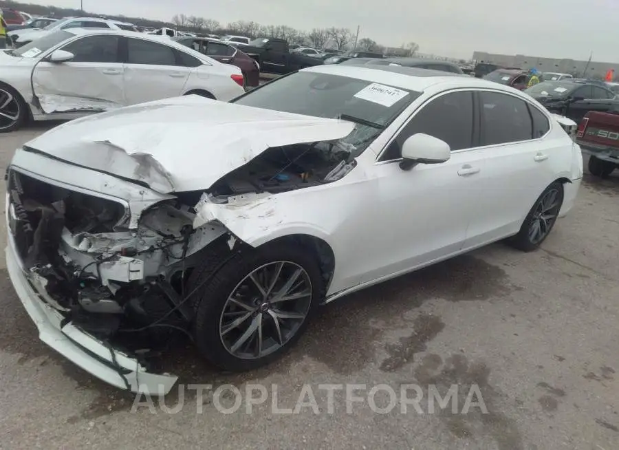 VOLVO S90 2018 vin LVY982MK4JP022480 from auto auction Iaai