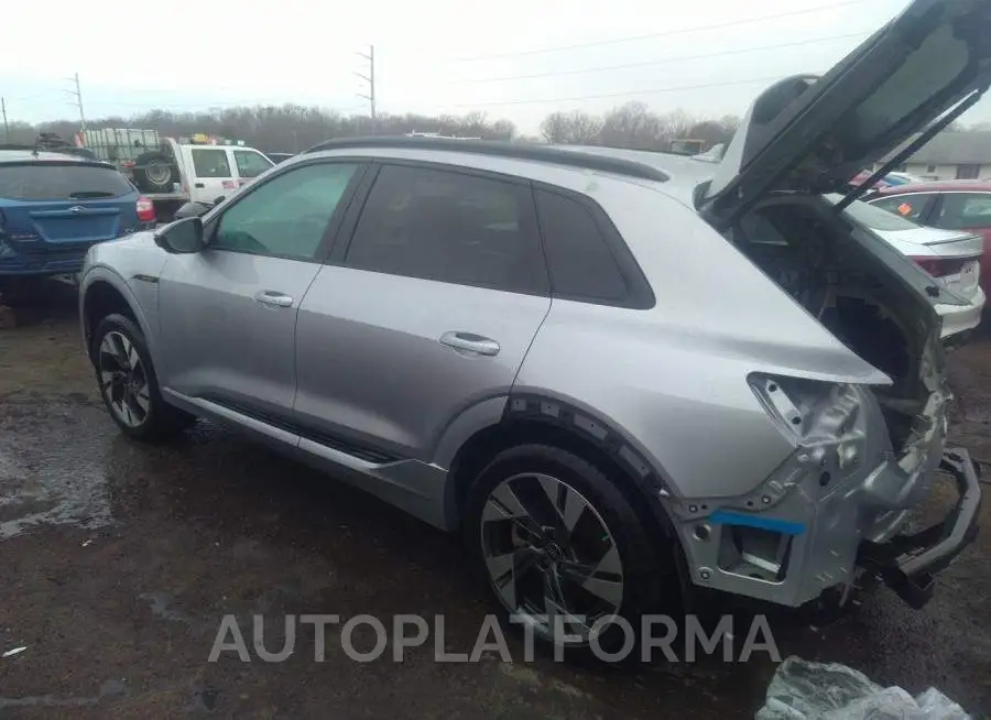 AUDI E-TRON 2022 vin WA1AAAGE8NB025985 from auto auction Iaai