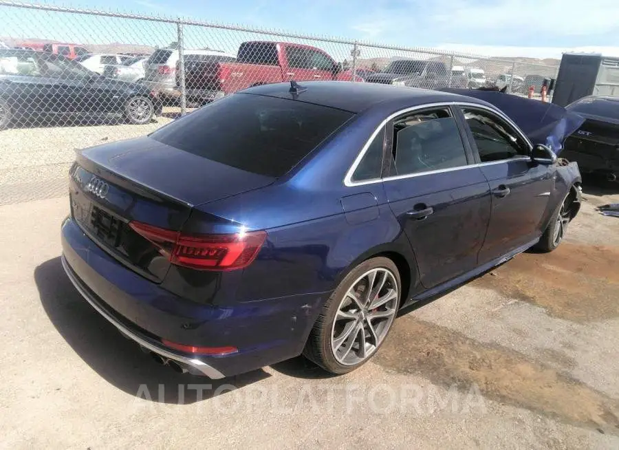 AUDI S4 2018 vin WAUC4AF45JA001400 from auto auction Iaai