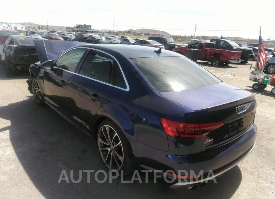 AUDI S4 2018 vin WAUC4AF45JA001400 from auto auction Iaai