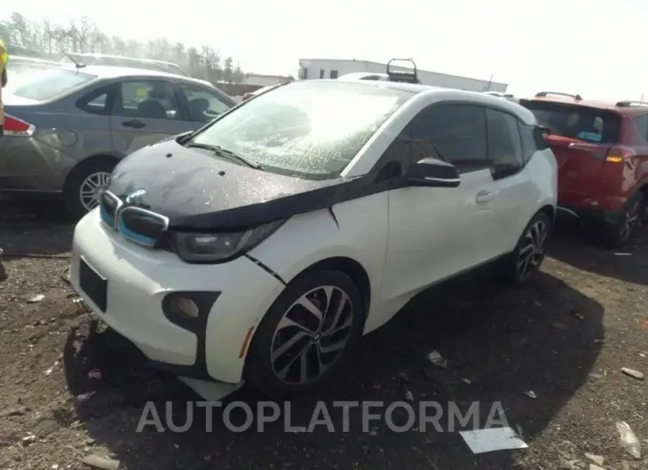 BMW I3 2015 vin WBY1Z4C5XFV502565 from auto auction Iaai