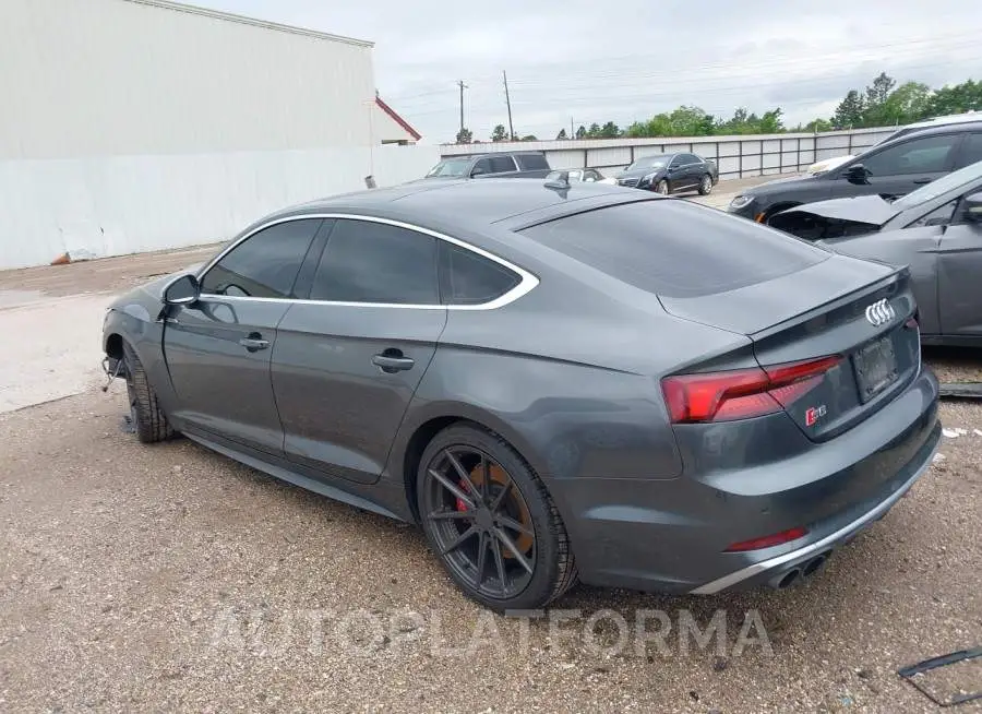 AUDI S5 SPORTBACK 2018 vin WAUB4CF57JA027884 from auto auction Iaai