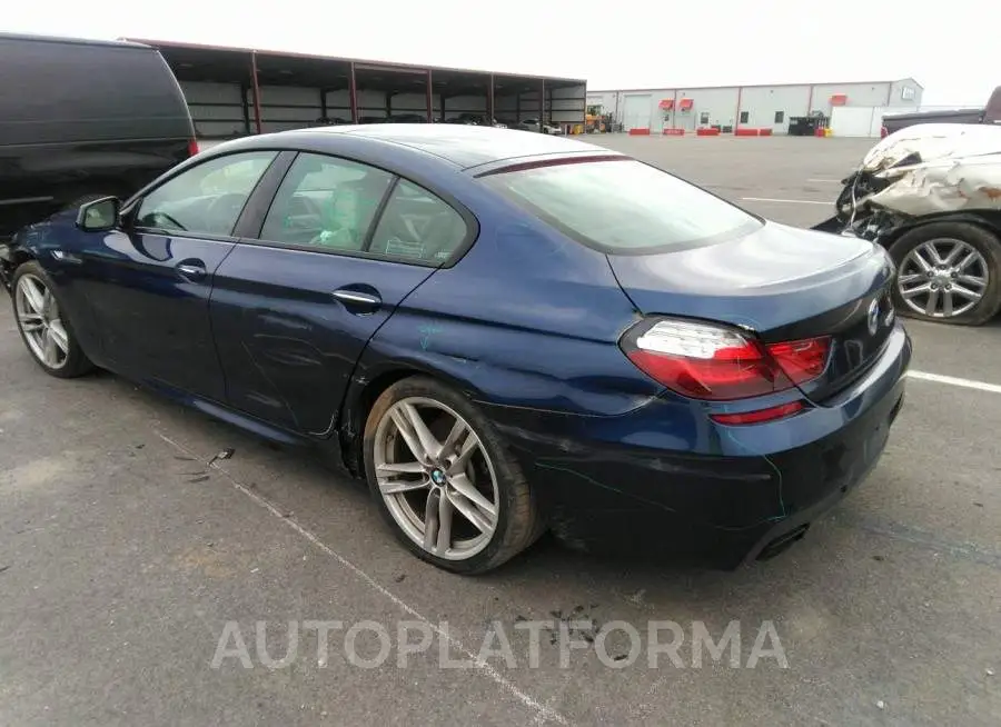 BMW 6 SERIES 2015 vin WBA6B2C53FGB99391 from auto auction Iaai