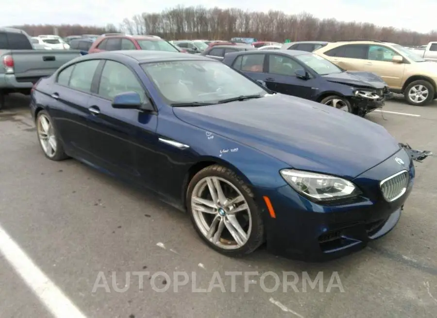 BMW 6 SERIES 2015 vin WBA6B2C53FGB99391 from auto auction Iaai