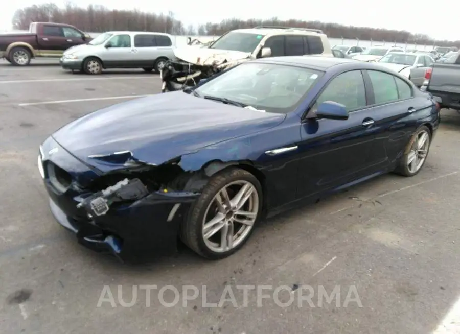 BMW 6 SERIES 2015 vin WBA6B2C53FGB99391 from auto auction Iaai