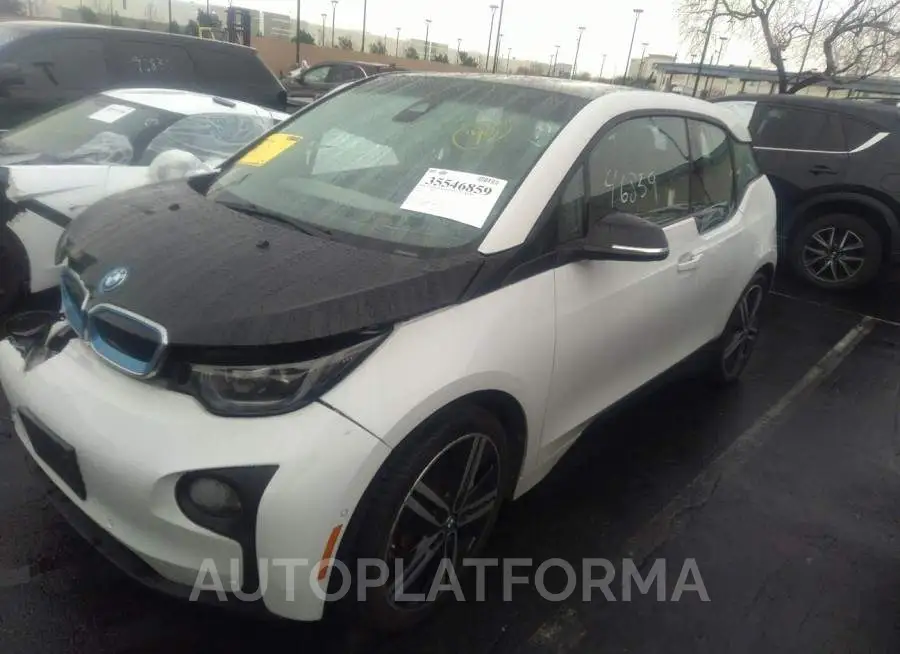 BMW I3 2015 vin WBY1Z2C59FV287524 from auto auction Iaai