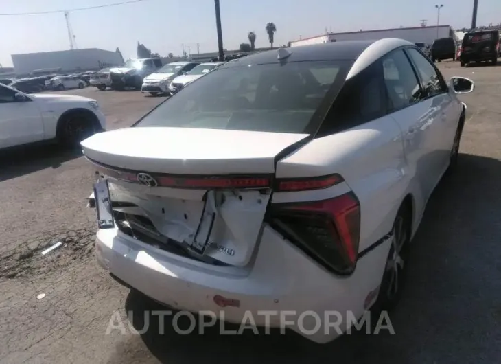 TOYOTA MIRAI 2017 vin JTDBVRBD4HA002628 from auto auction Iaai